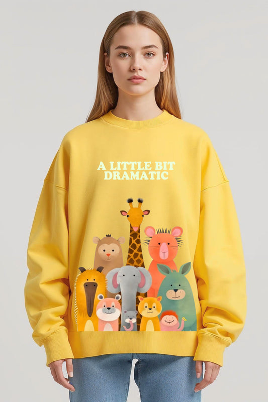 Animal Printed Sweatshirt