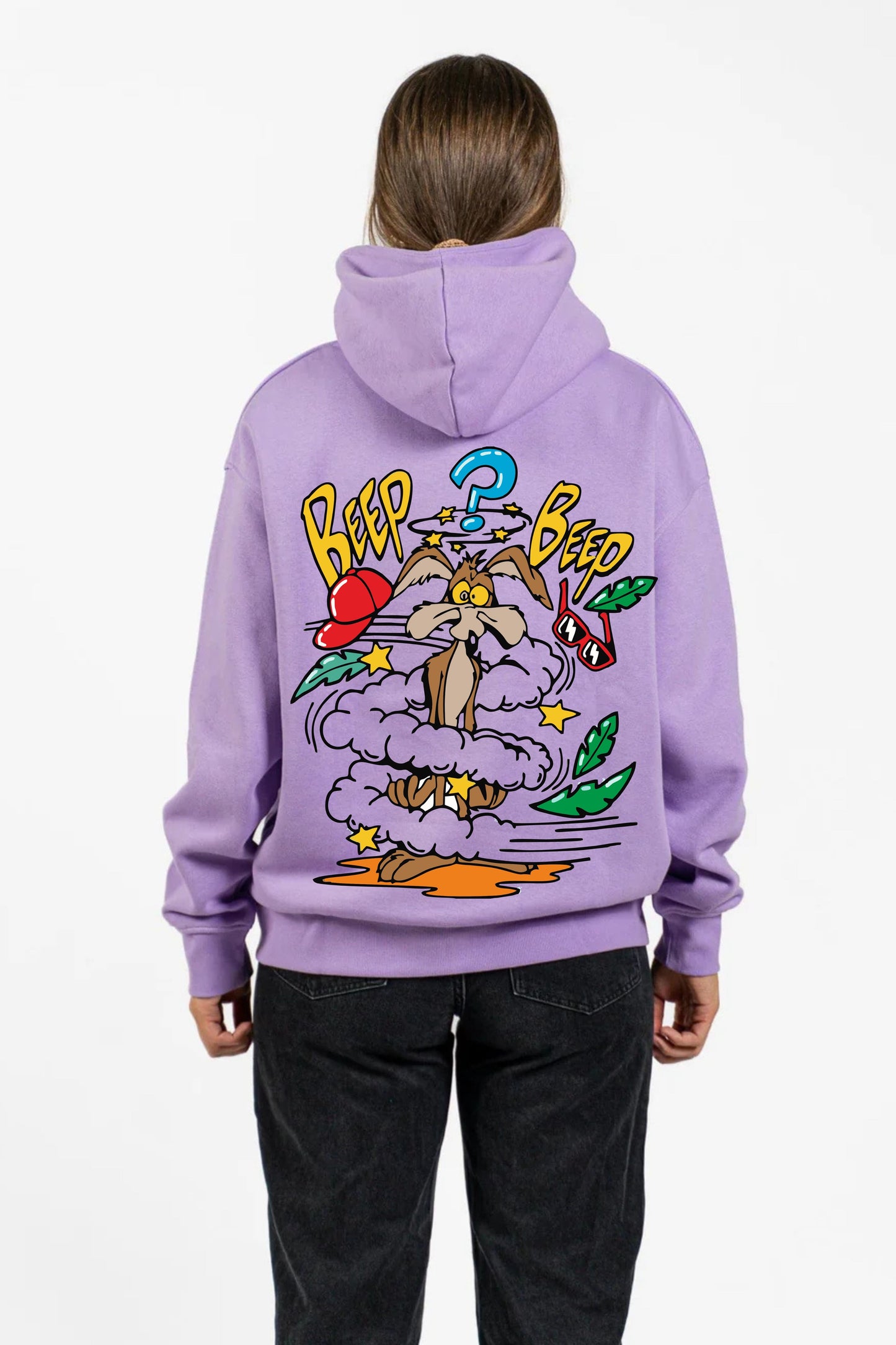 Beep Beep Printed HOODIE