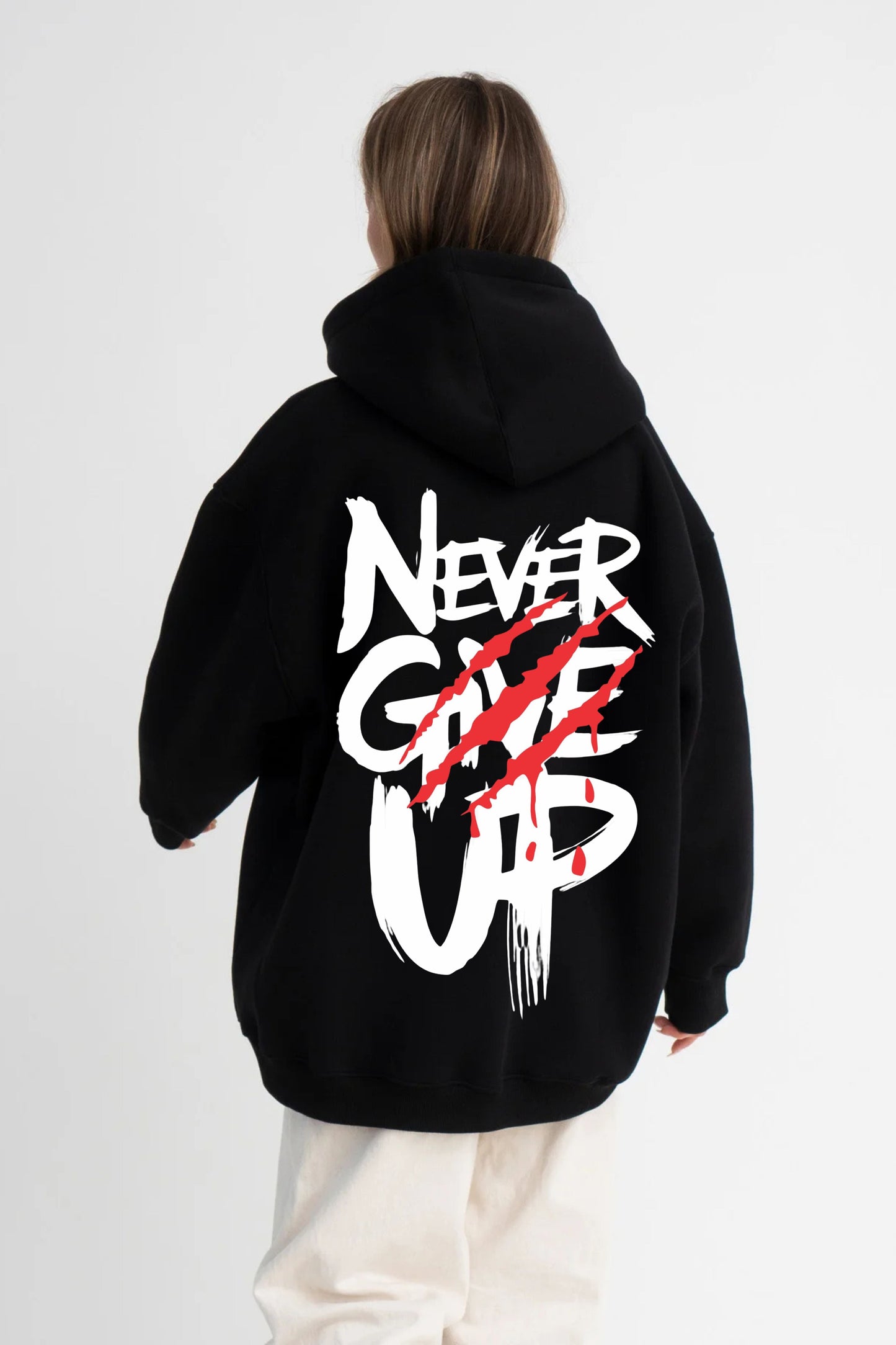 Never Give up HOODIE