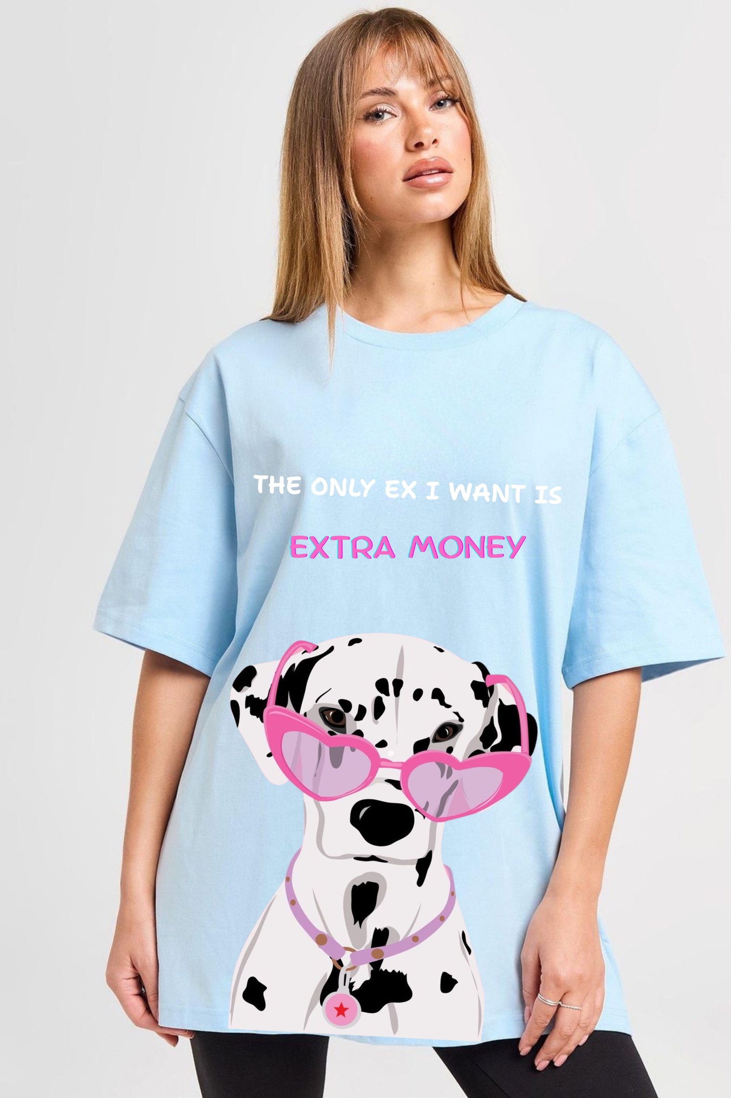 EXTRA Money Printed Tshirt