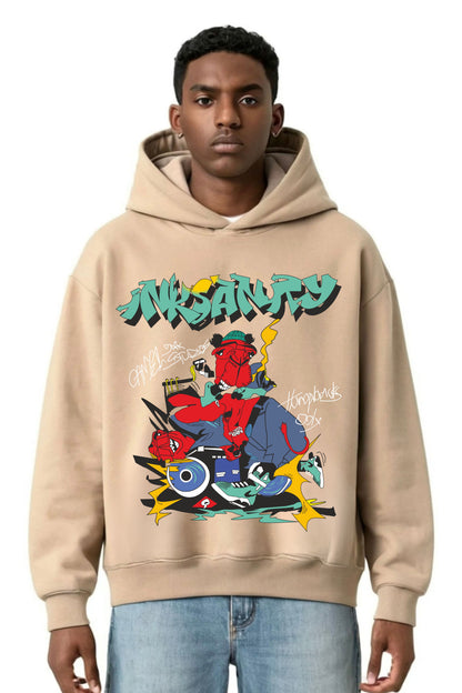 Insankry Printed HOODIE