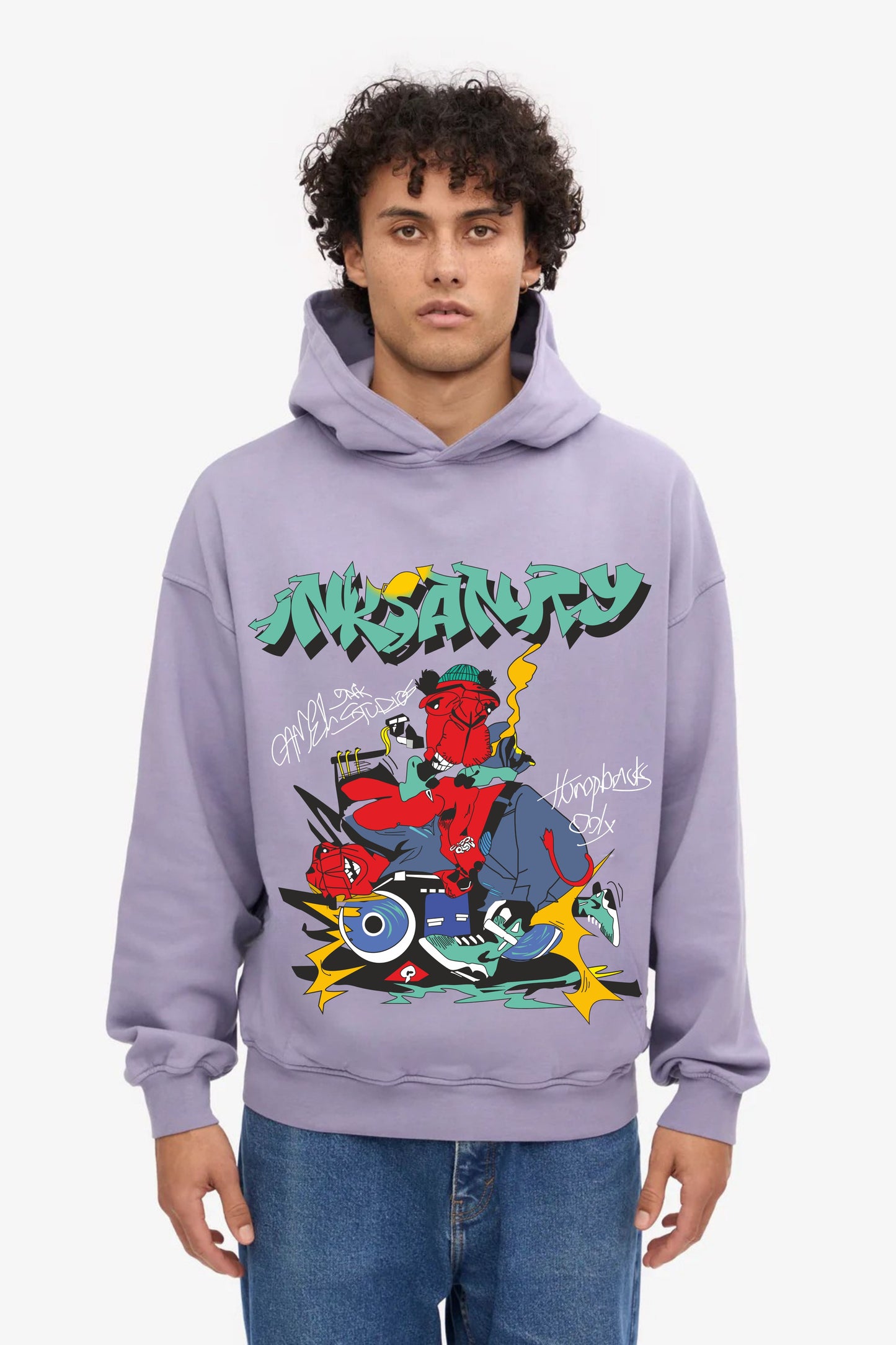 Insankry Printed HOODIE