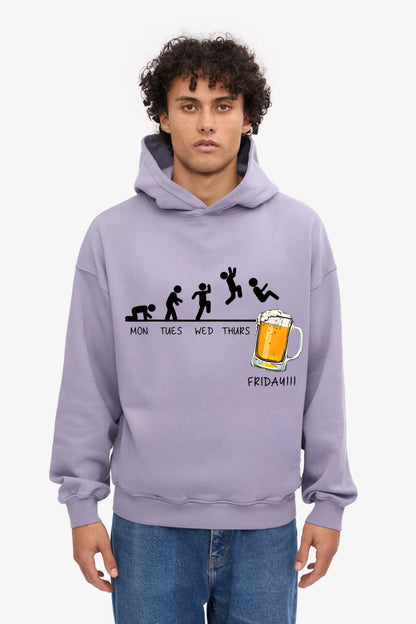 Beer Printed HOODIE
