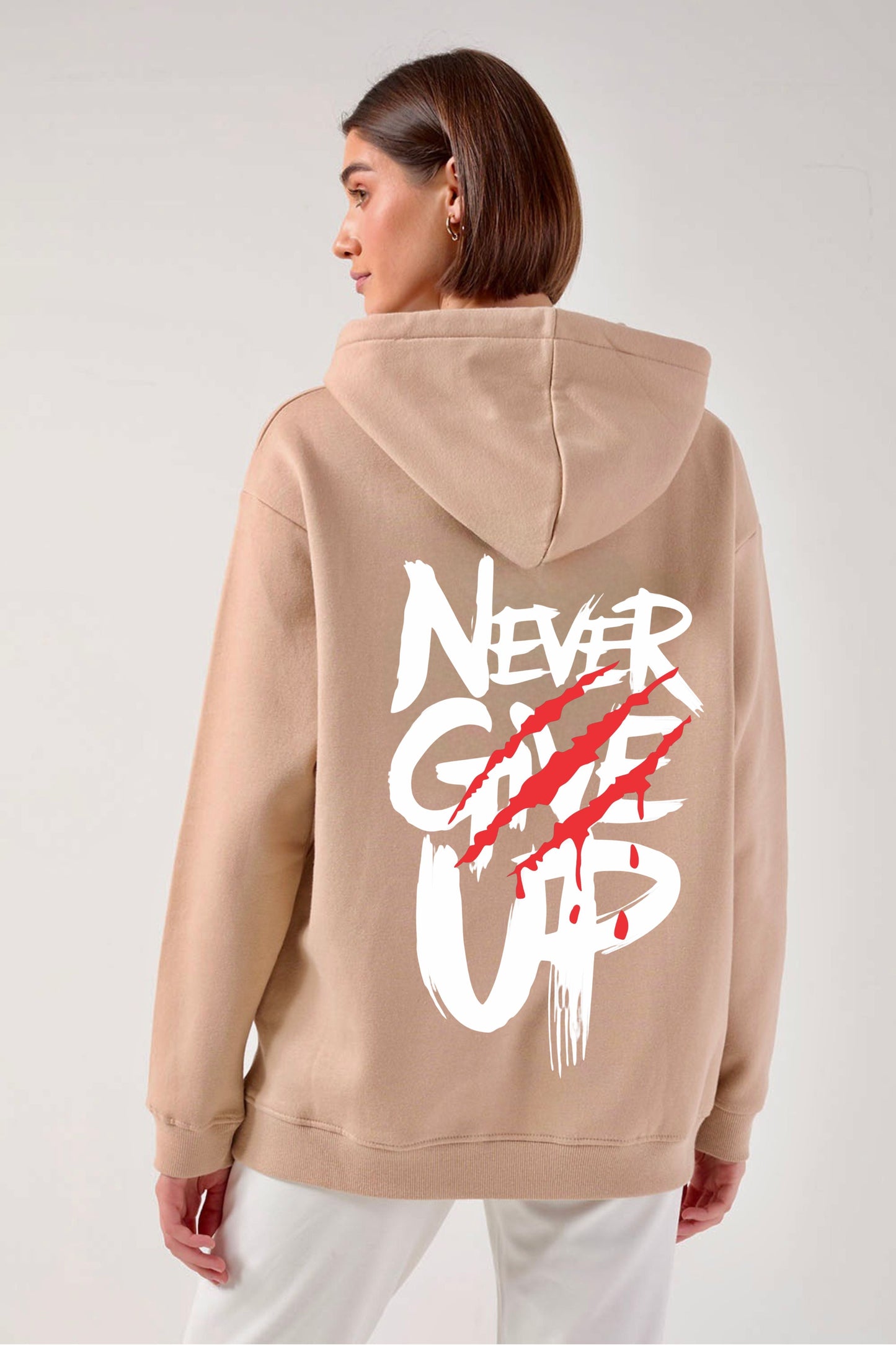 Never Give up HOODIE