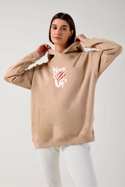 Never Give up HOODIE