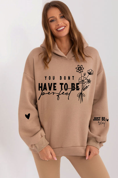 Be perfect HOODIE