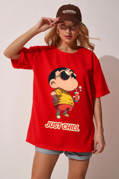 Just chill Printed Tshirt