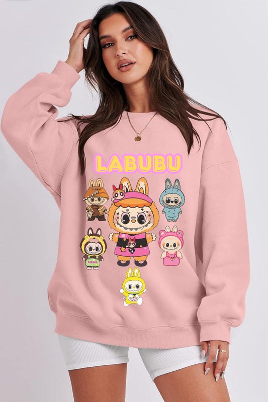 LABUBU Oversize Sweatshirt