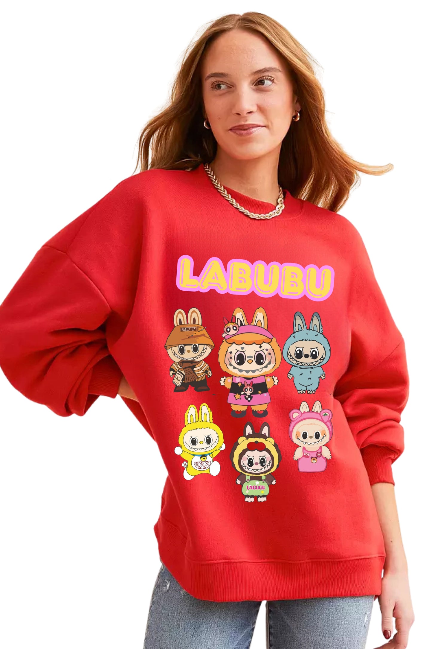 LABUBU Oversize Sweatshirt