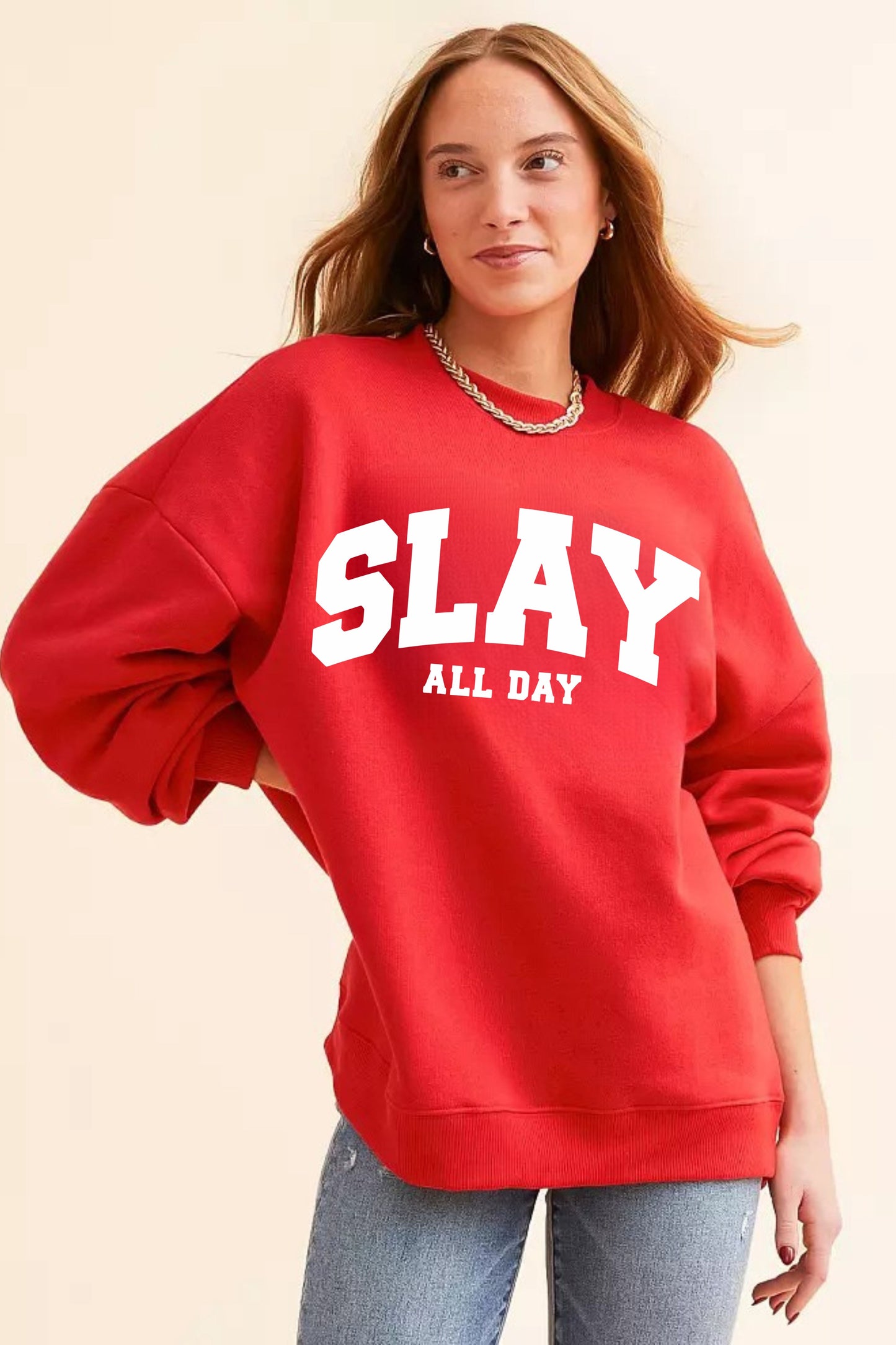 Slay Oversize Sweatshirt