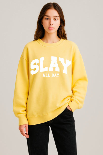 Slay Oversize Sweatshirt