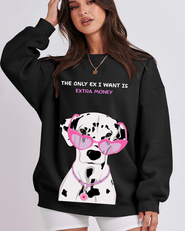 Extra Money Printed Sweatshirt
