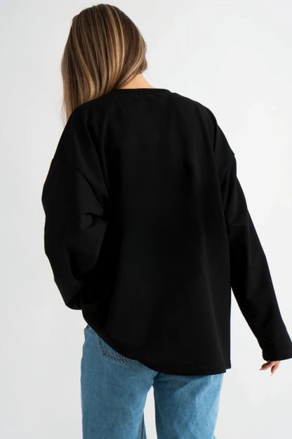 Sin-chan Printed Sweatshirt