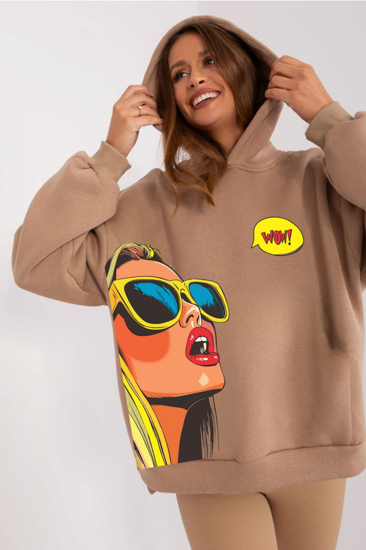 WOW Printed HOODIE