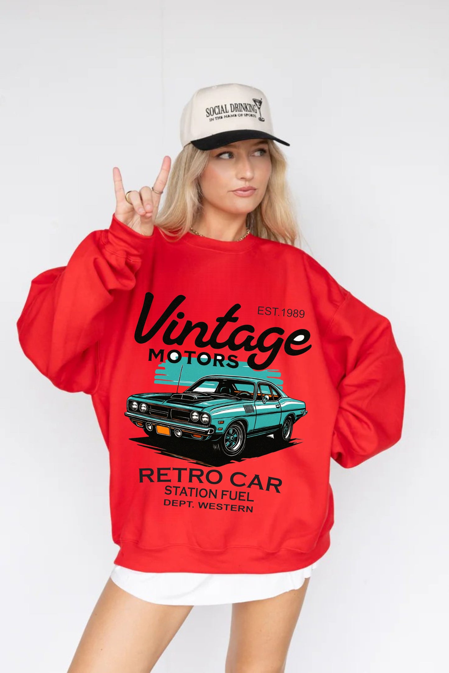 Vintage Printed sweatshirt