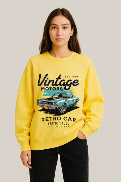 Vintage Printed sweatshirt