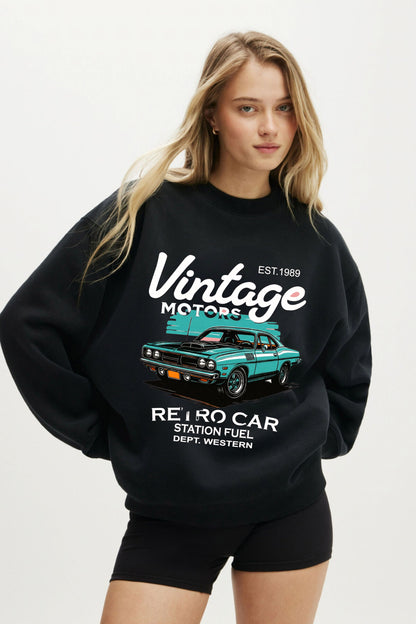Vintage Printed sweatshirt